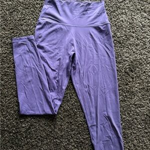 Women's Purple Ankle-Length Pants